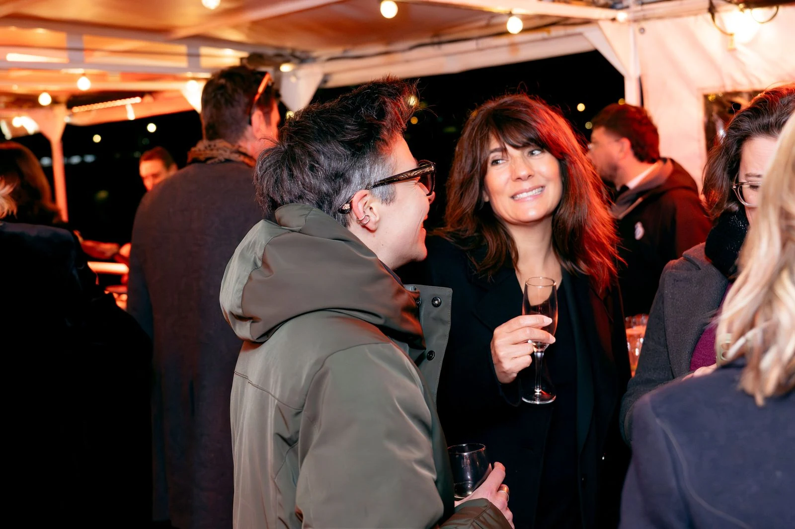 Anniversaire Sandrine Quétier · Bateau Paris 5