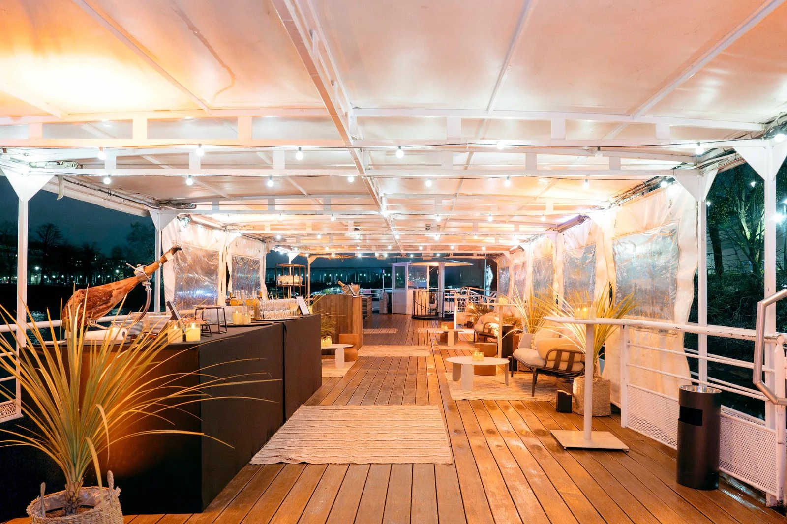 Anniversaire Sandrine Quétier · Bateau Paris 5