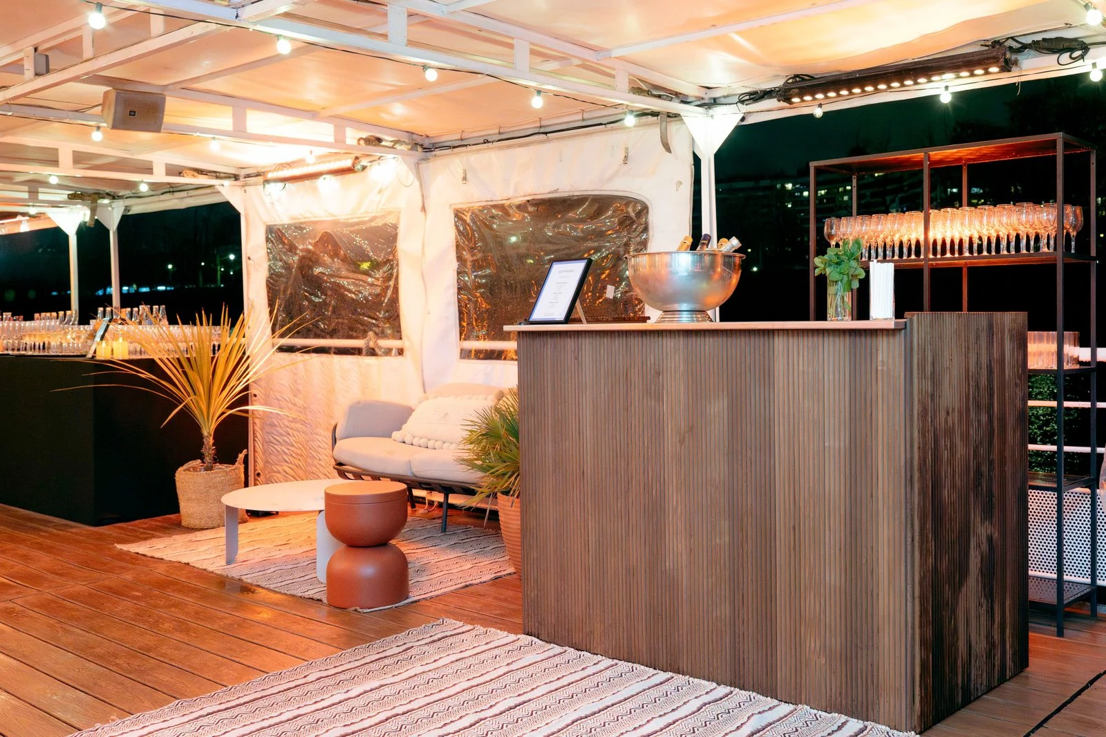 Anniversaire Sandrine Quétier · Bateau Paris 5