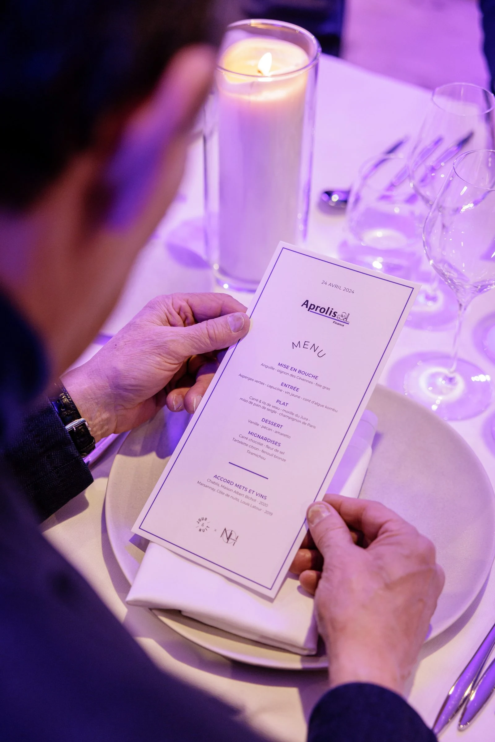 Dîner assis sur le Rivage · BNP Paribas, 25 invités