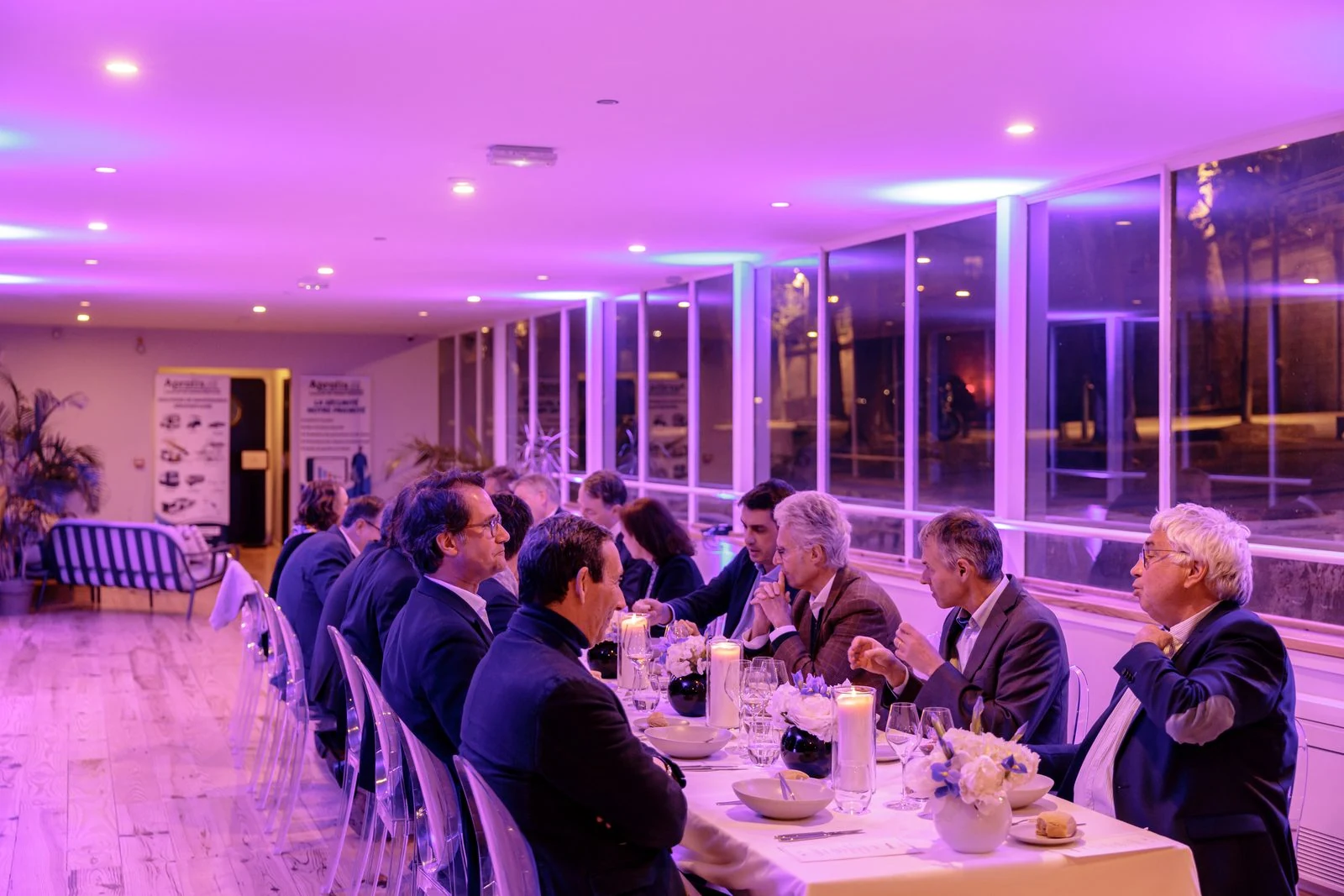 dîner client filiale BNP Paribas · Rivage, 25 invités