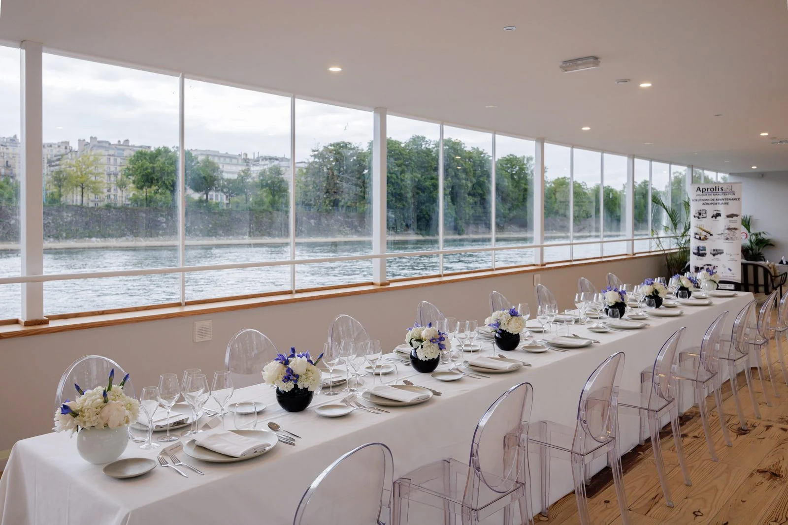 Privatisation du Rivage à Paris · dîner client filiale BNP Paribas