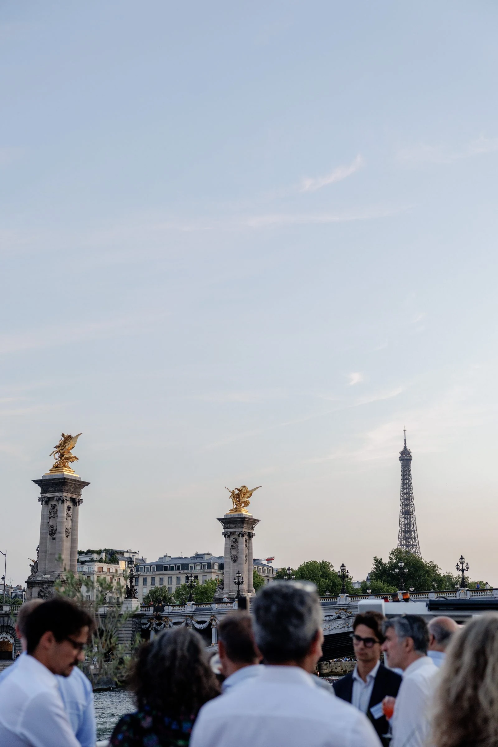 Location de bateau sur la Seine · soirée salon du bourget Safran