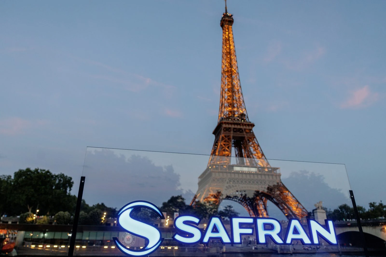Invités du soirée salon du bourget Safran sur le Rivage