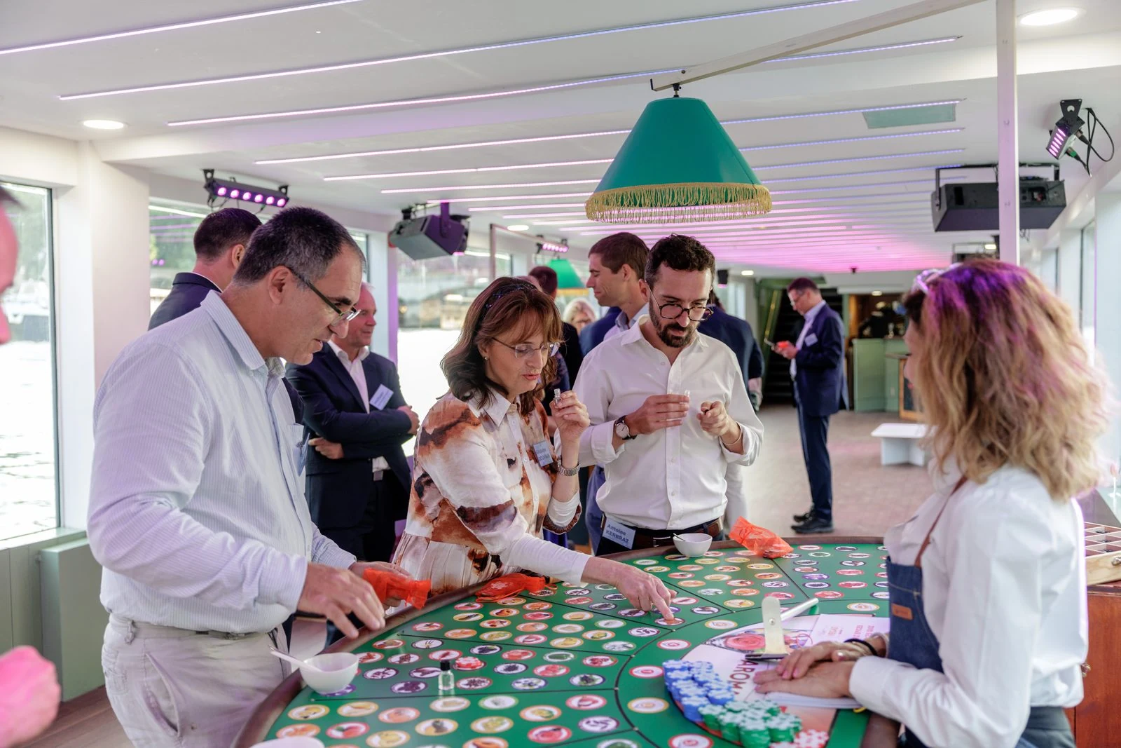 Cocktail dînatoire sur le Rivage · Safran, 90 invités