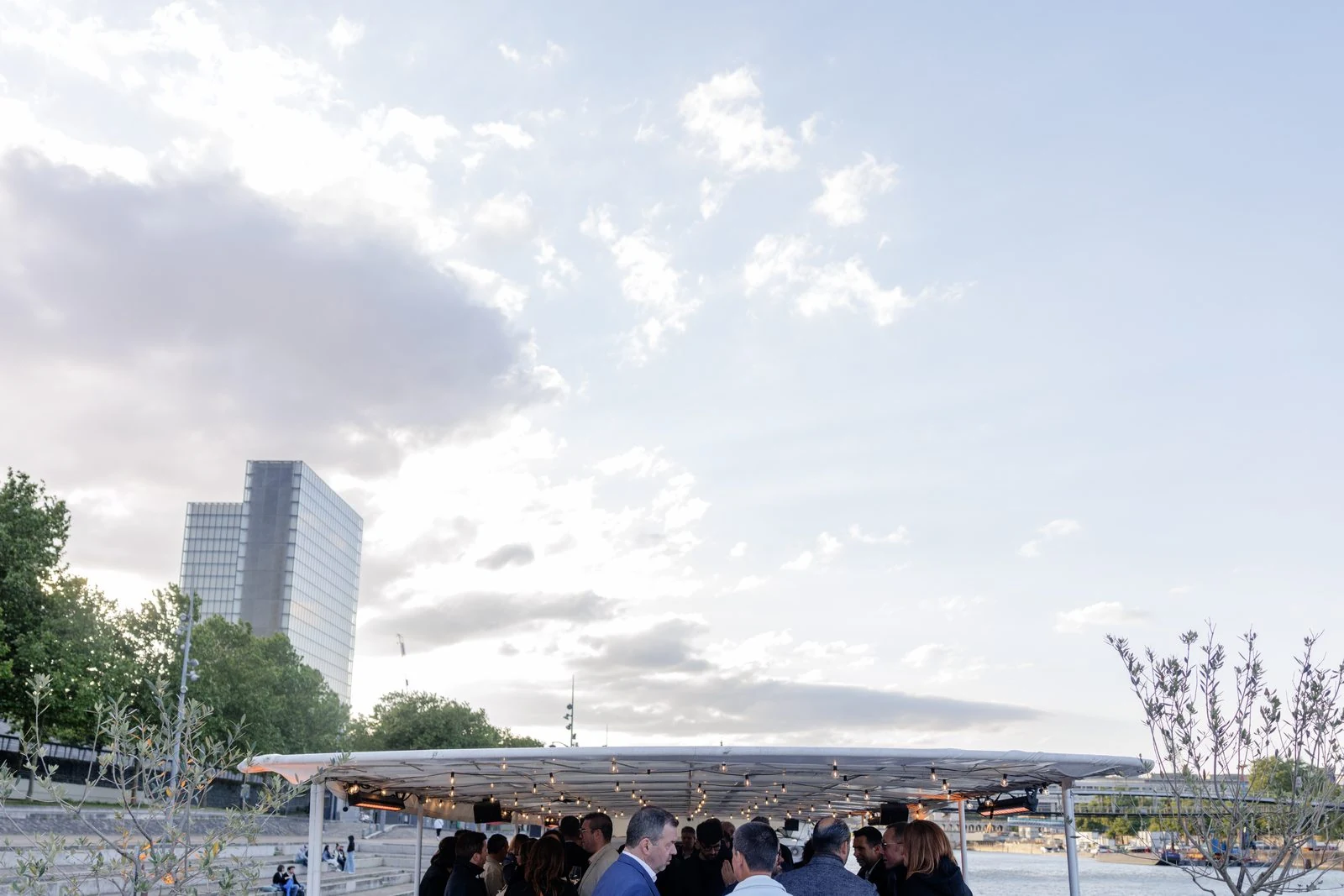 Invités du dîner privé clients E. Leclerc sur le Rivage