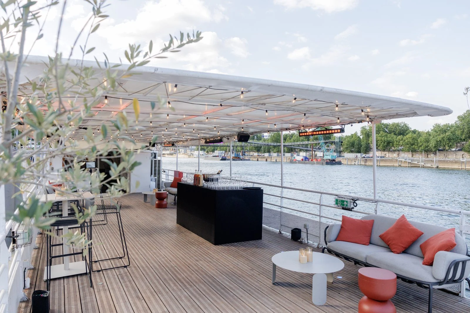 dîner privé clients E. Leclerc · Rivage, 50 invités