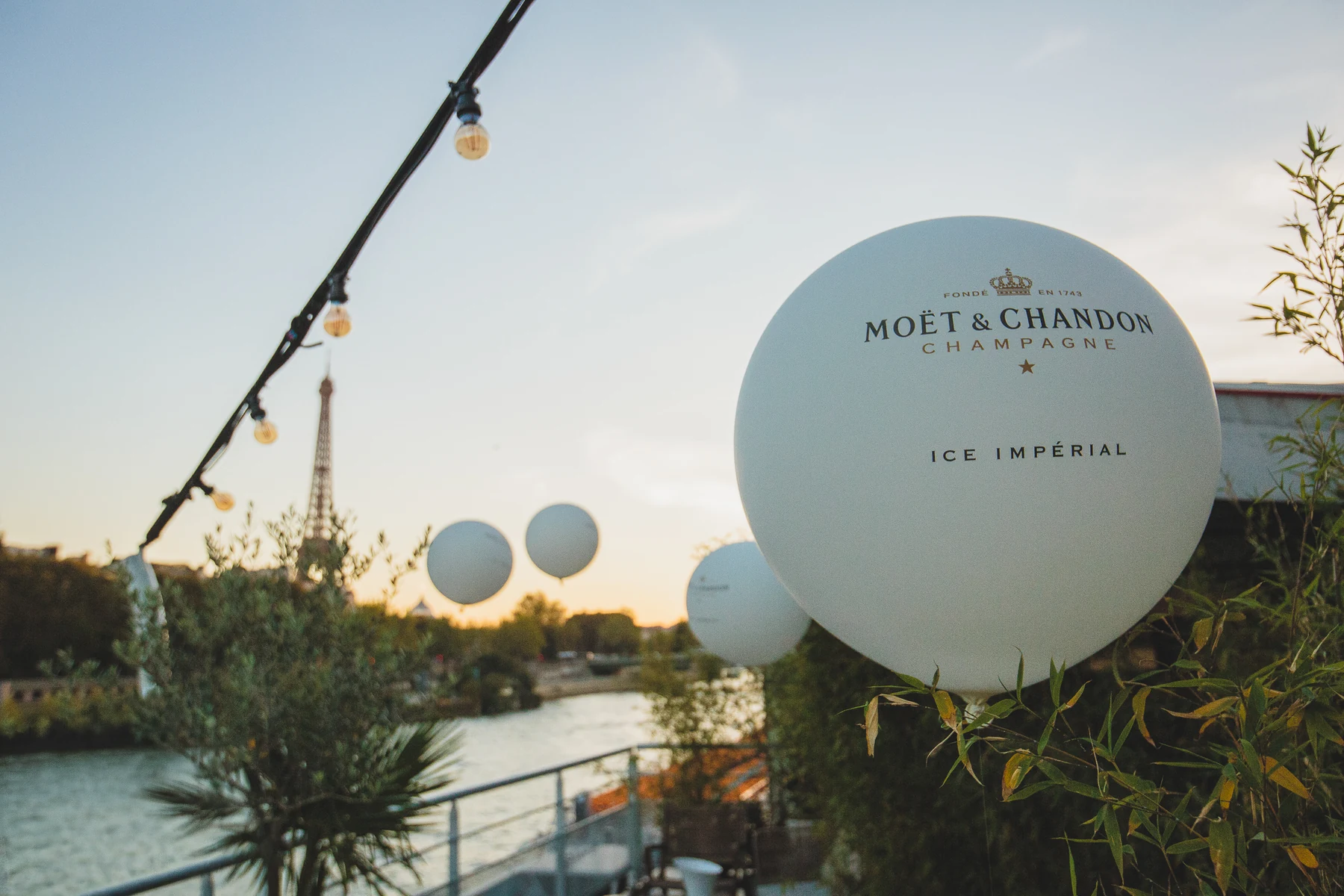 Lancement Moët & Chandon Ice Impérial · Bain de Soleil