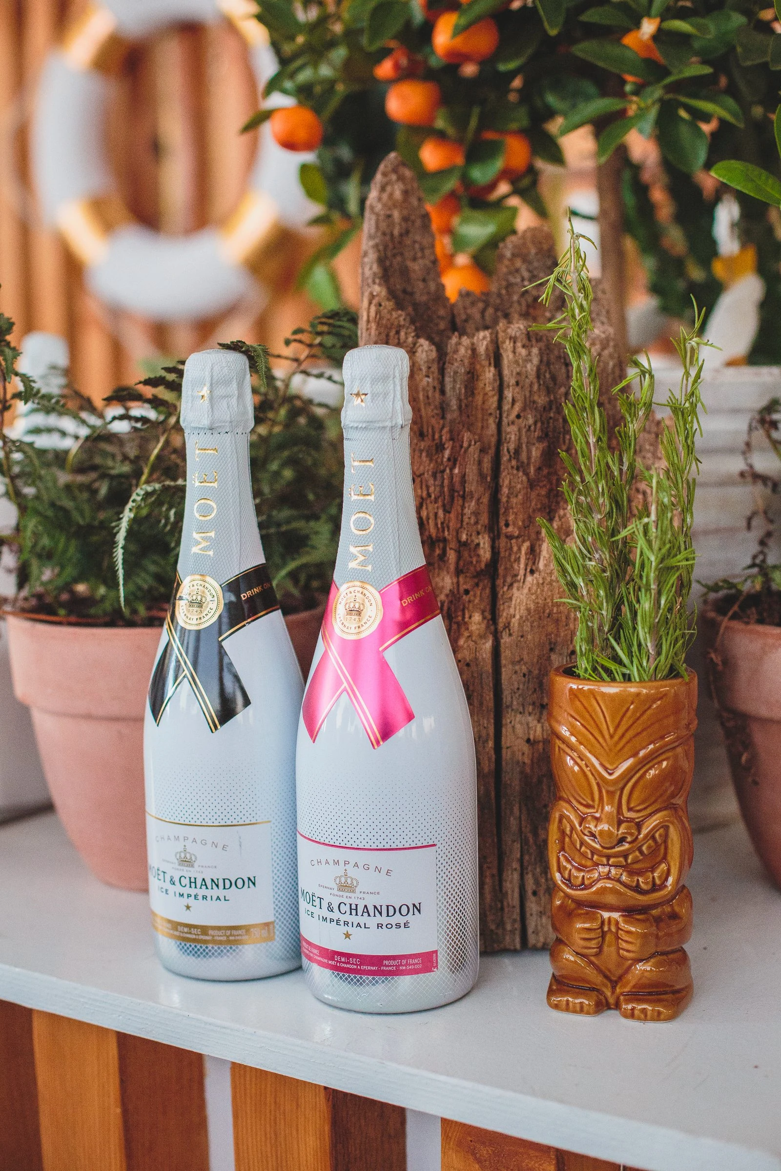 Lancement Moët & Chandon Ice Impérial · Bain de Soleil