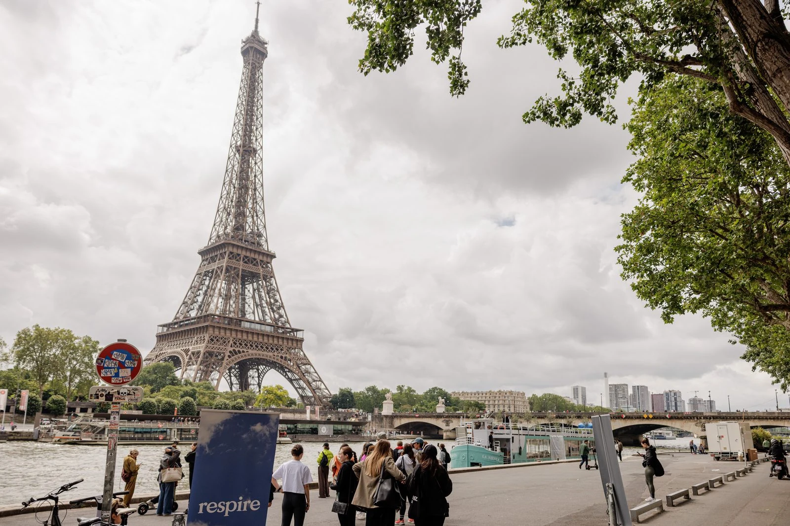Invités du journée influence à bord Respire × Dynamo sur le Rivage