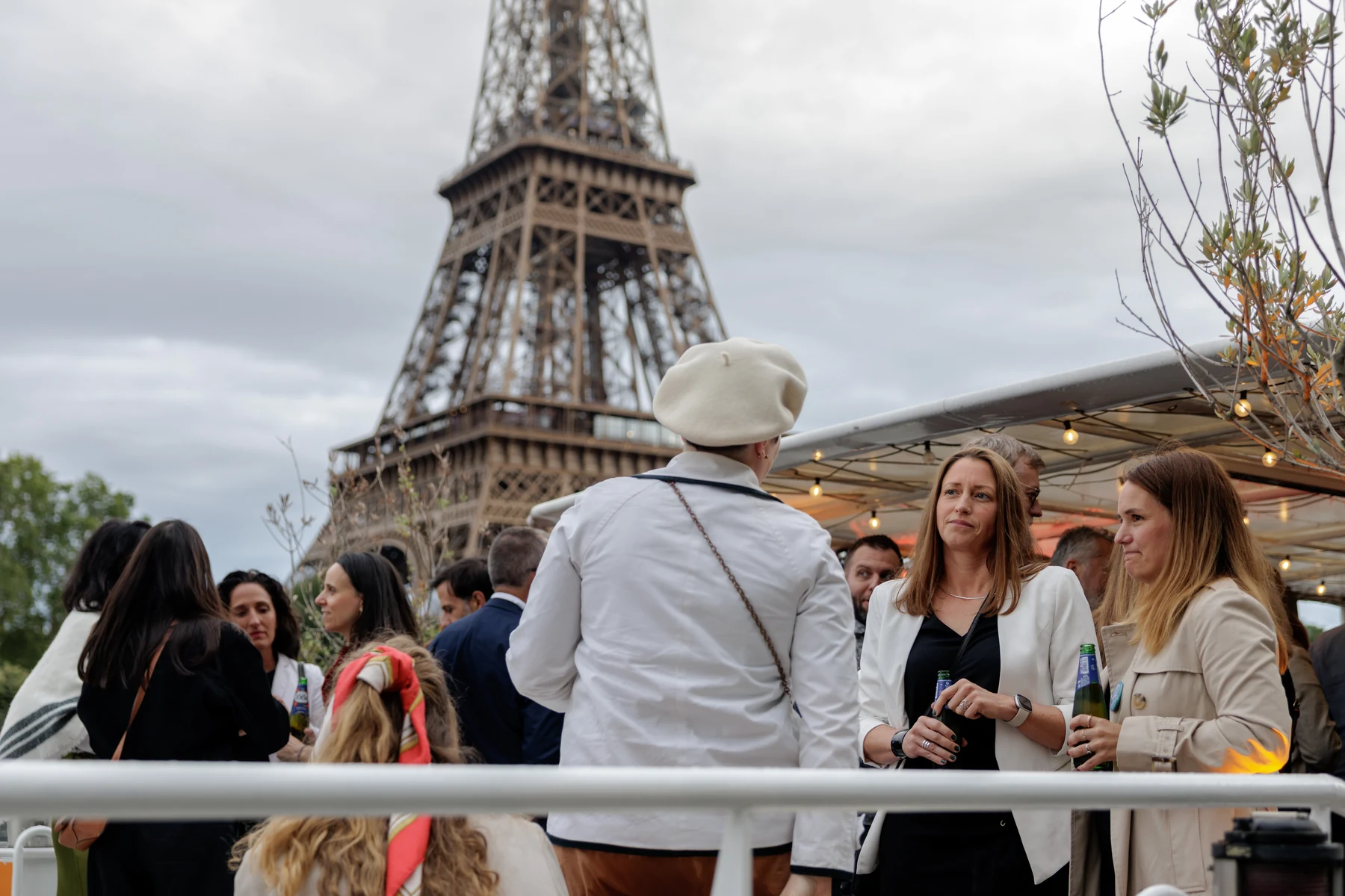 Cocktail dînatoire sur le Rivage · Ayming, 150 invités