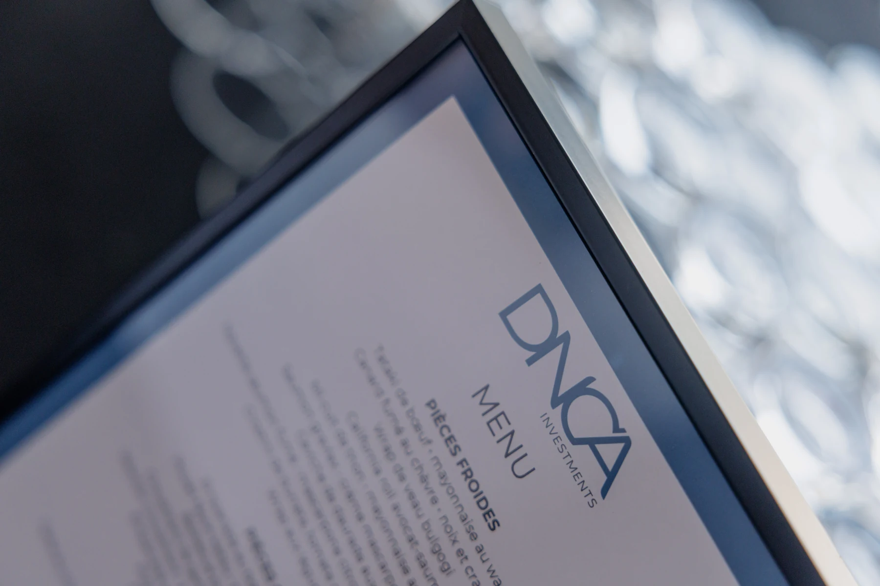 Location de bateau sur la Seine · soirée d'entreprise avec clients DNCA
