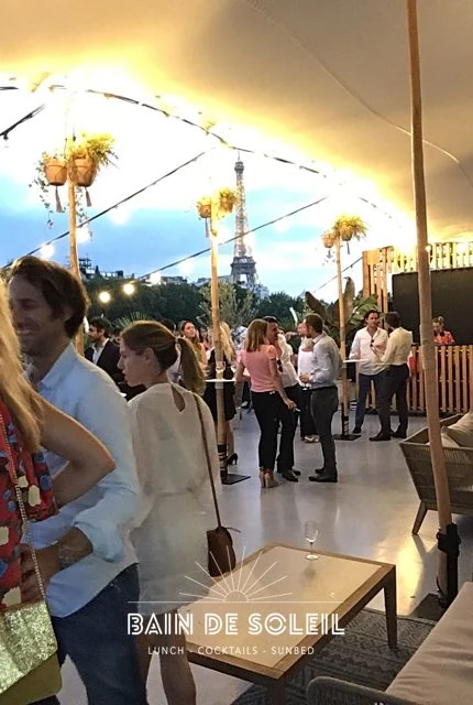 Soirée interne Alex Bolton · Bain de Soleil