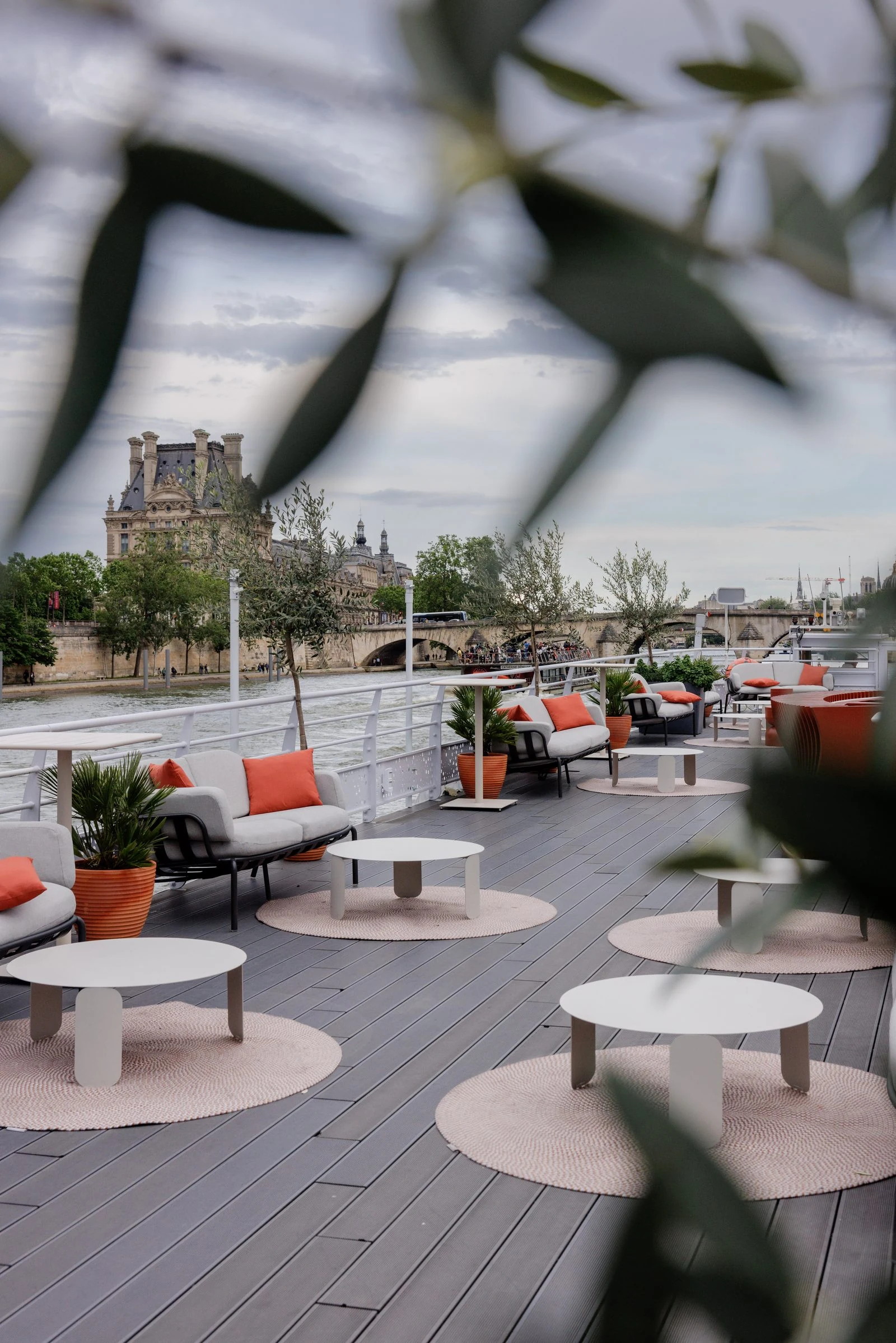 Cocktail dînatoire sur le Rivage · Kujten, 120 invités