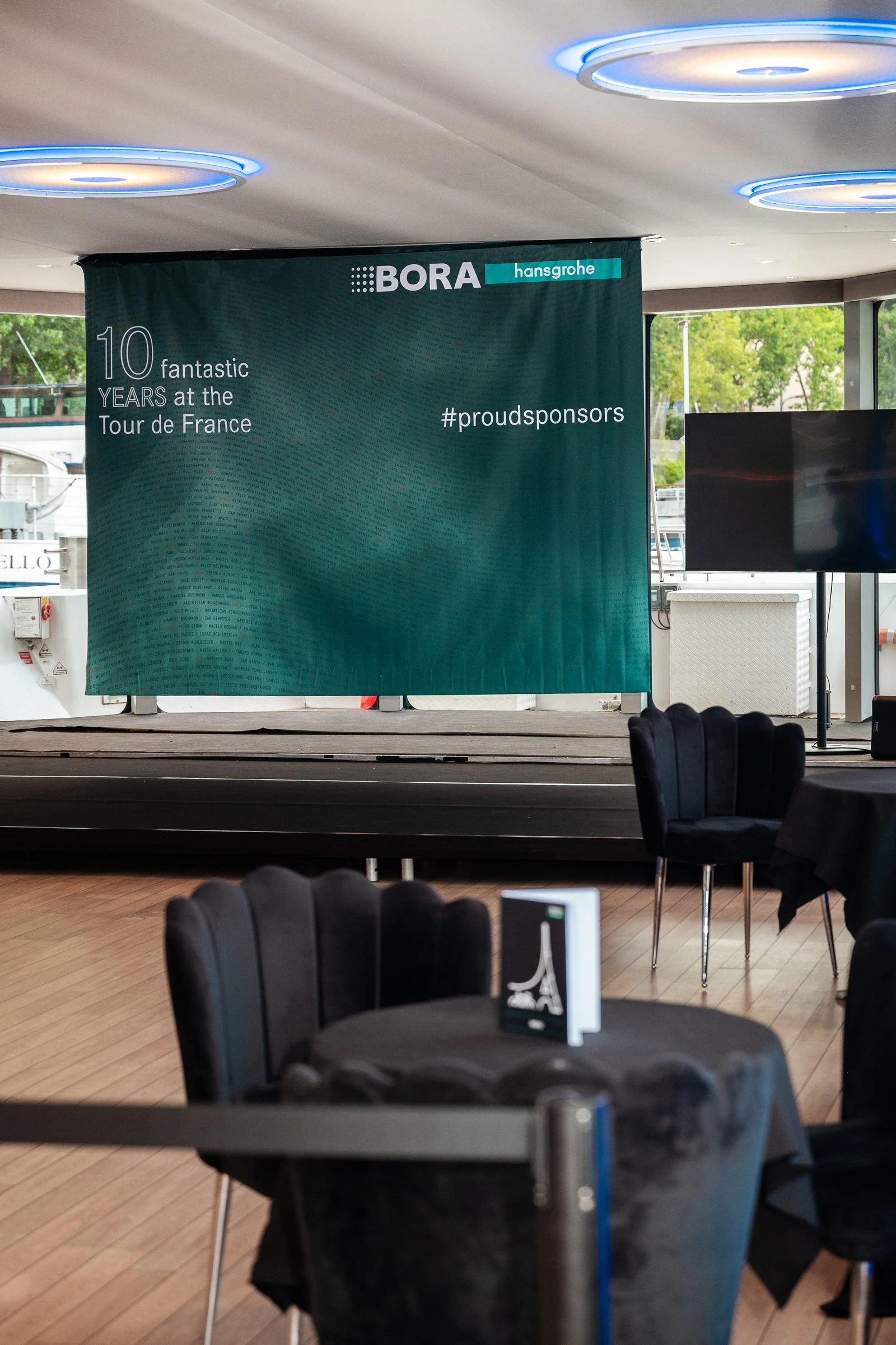 Soirée Tour de France Bora-Hansgrohe · Bateau Paris 16