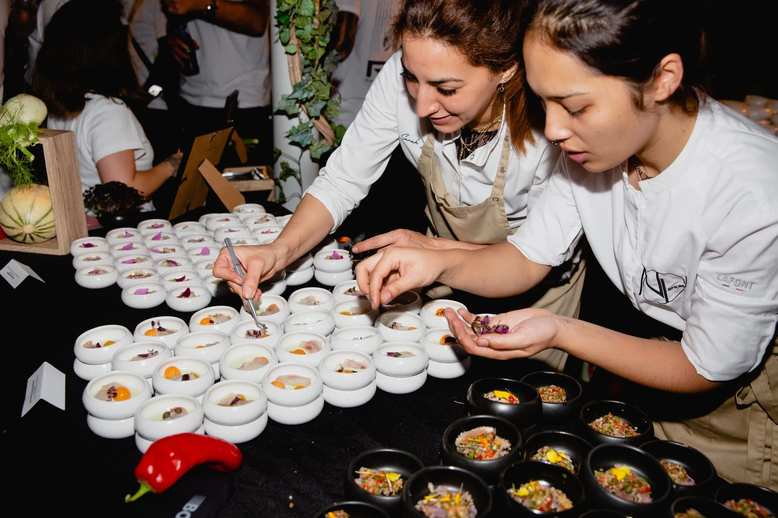 Le Jardin sur Seine privatisé · ambiance de la soirée Bora x Hansgrohe x Red Bull