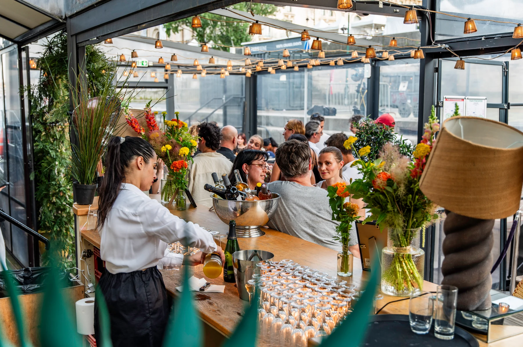 summer party interne 5 Étoiles Production · Barge Paris 7, 160 invités