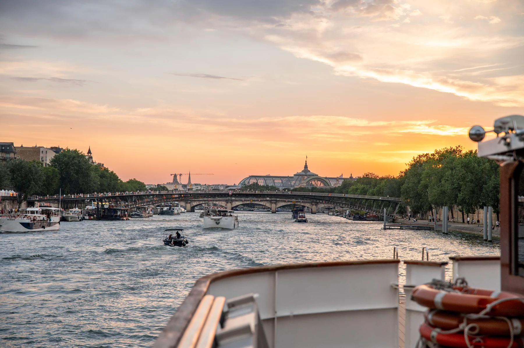 Location de bateau sur la Seine · summer party interne CSE Cholet Dupont Oudart