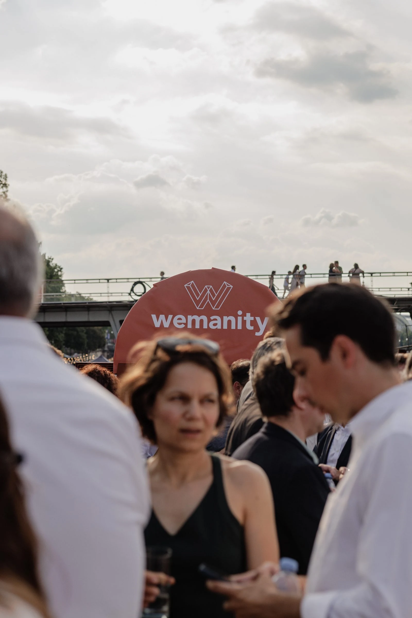 Cocktail dînatoire sur le Rivage · Wemanity, 120 invités