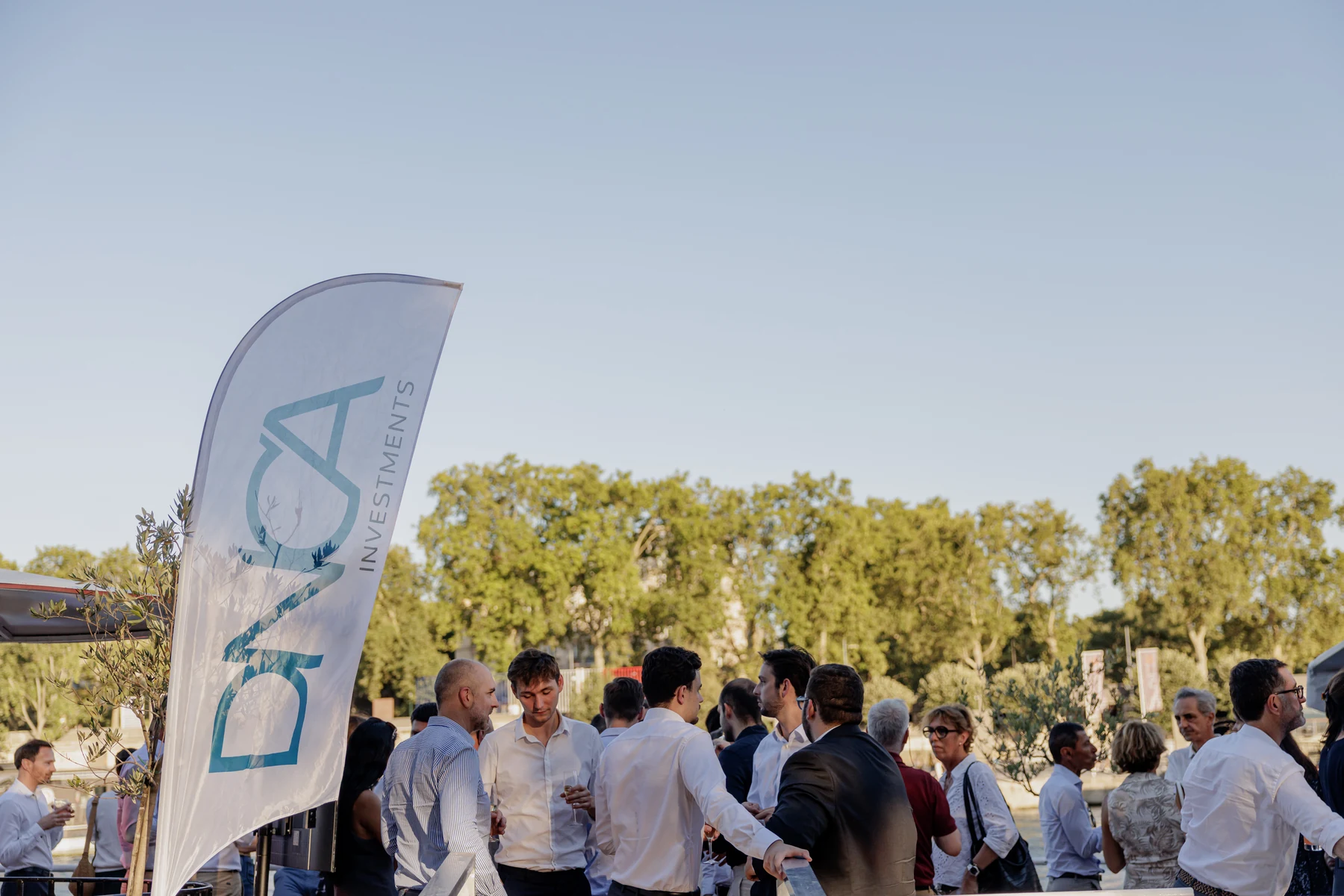 DNCA · Summer party externe · privatisation de bateau Paris