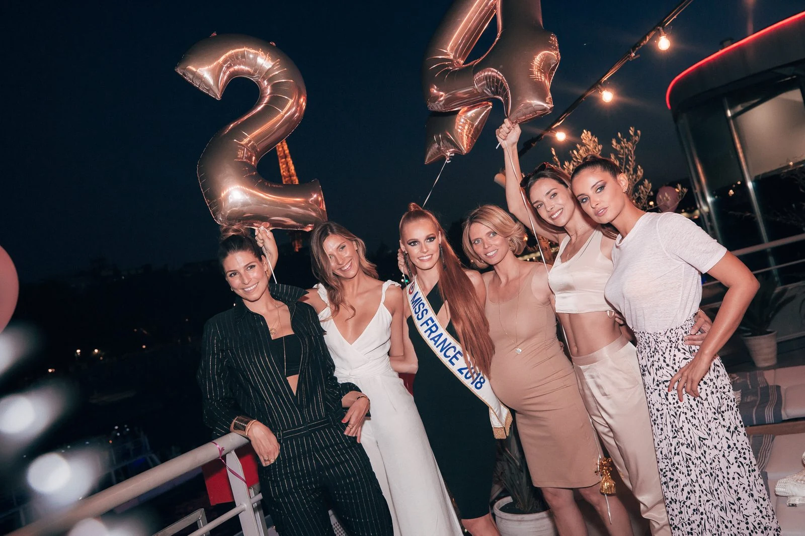 MISS FRANCE · Anniversaire surprise sur le Bain de Soleil · privatisation de bateau Paris