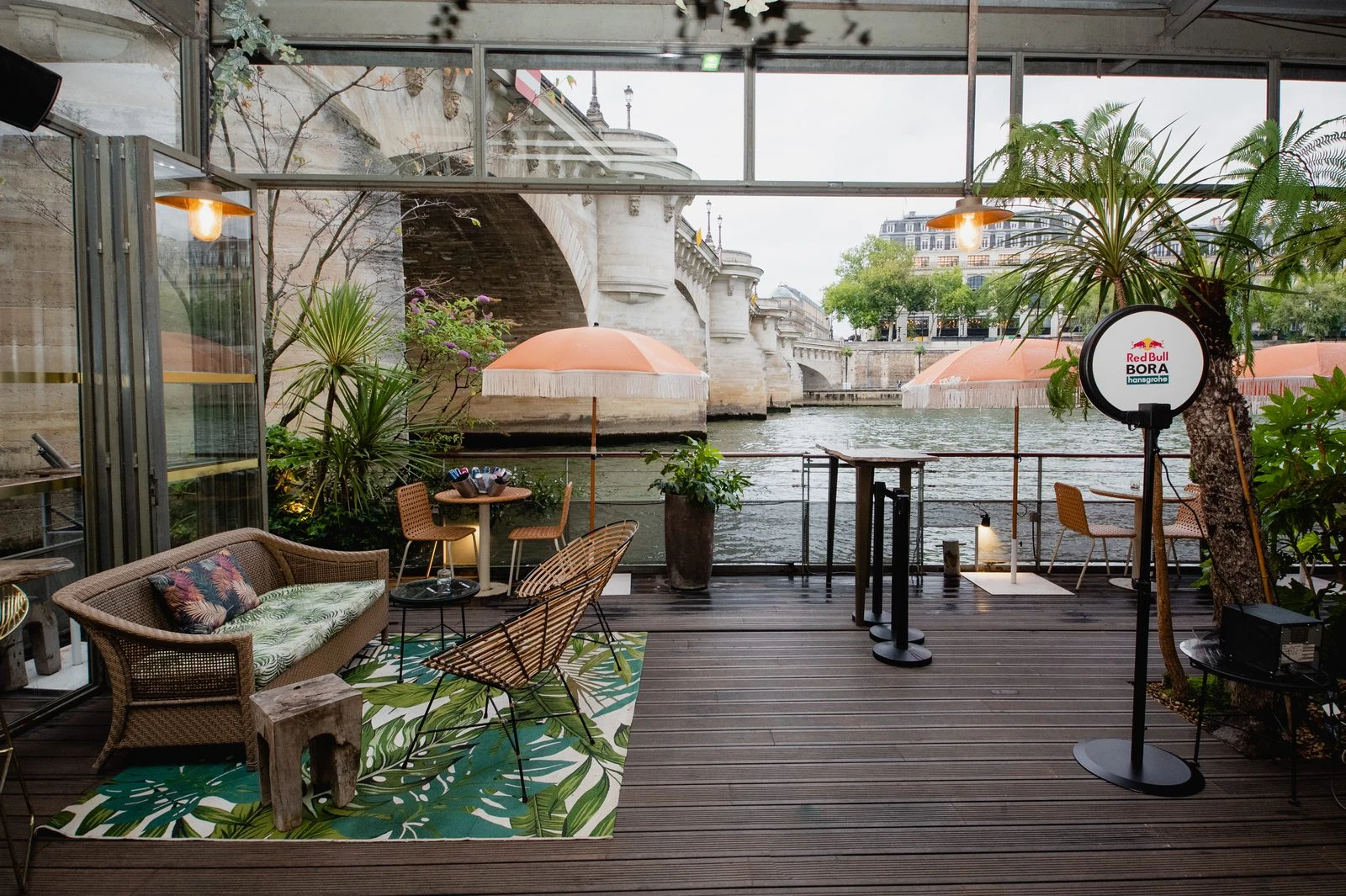 Soirée Tour de France Bora × Red Bull · Jardin sur Seine
