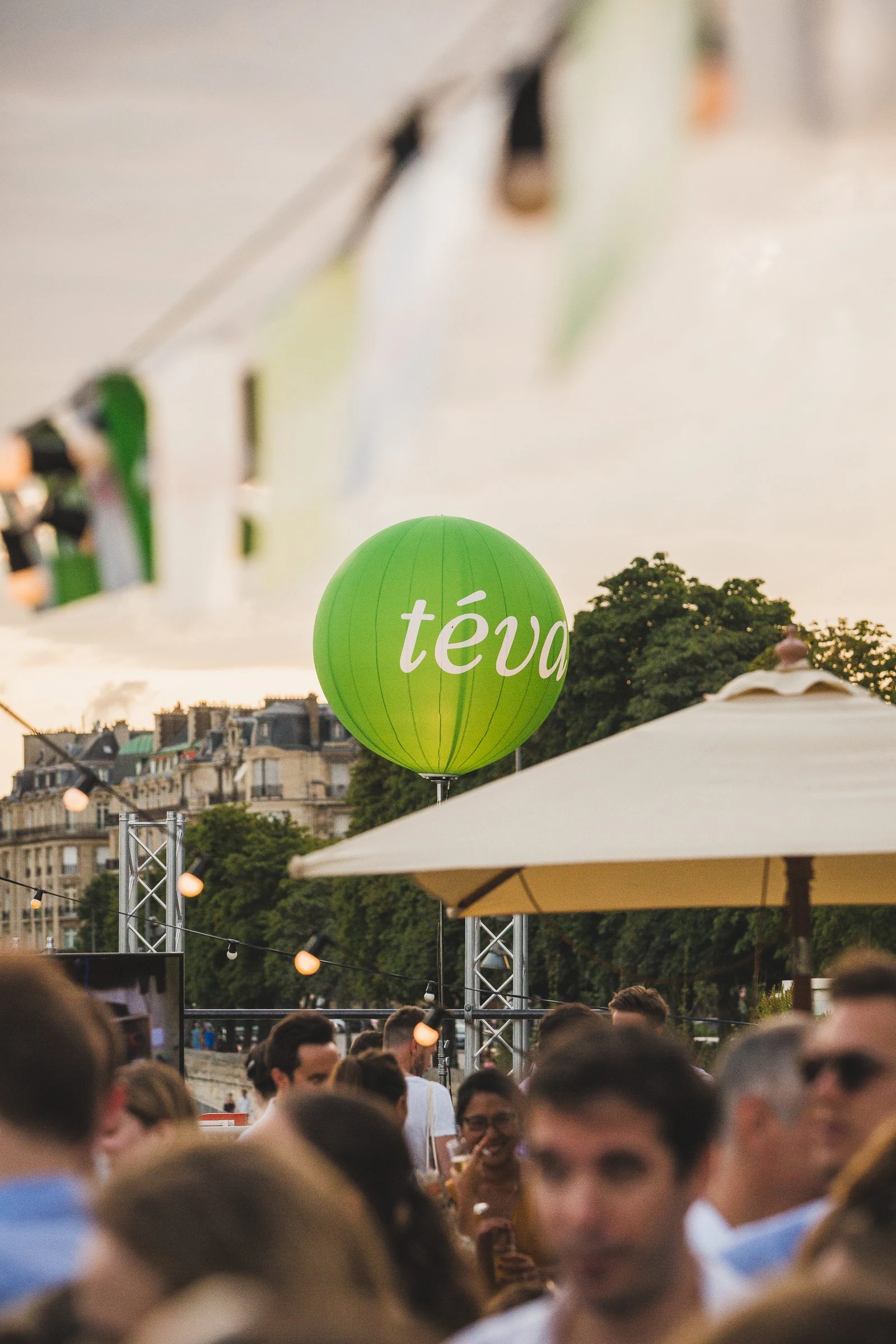 Teva · Soirée d'été · privatisation de bateau Paris